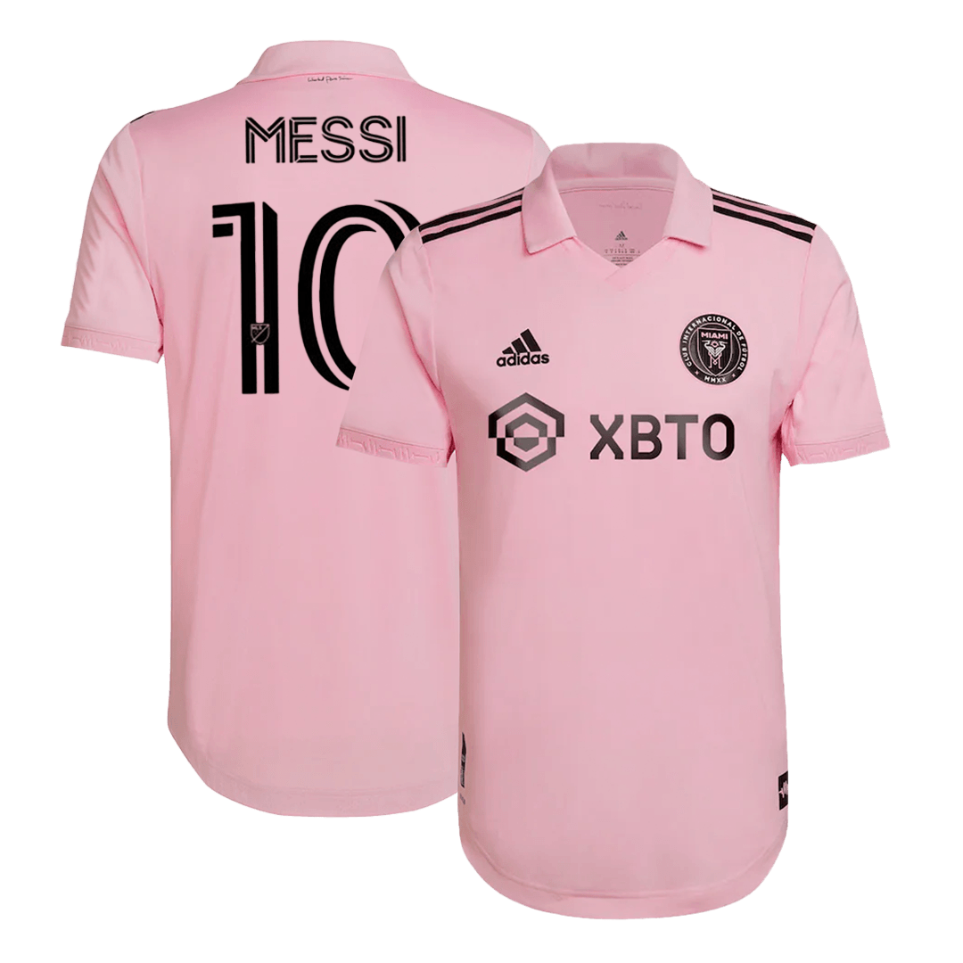 MESSI #10 Mens Inter Miami CF Home Jersey 2022 - Player Version (Slim Fit)