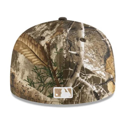 New Era Los Angeles Dodgers Real Tree On White 59Fifty Fitted
