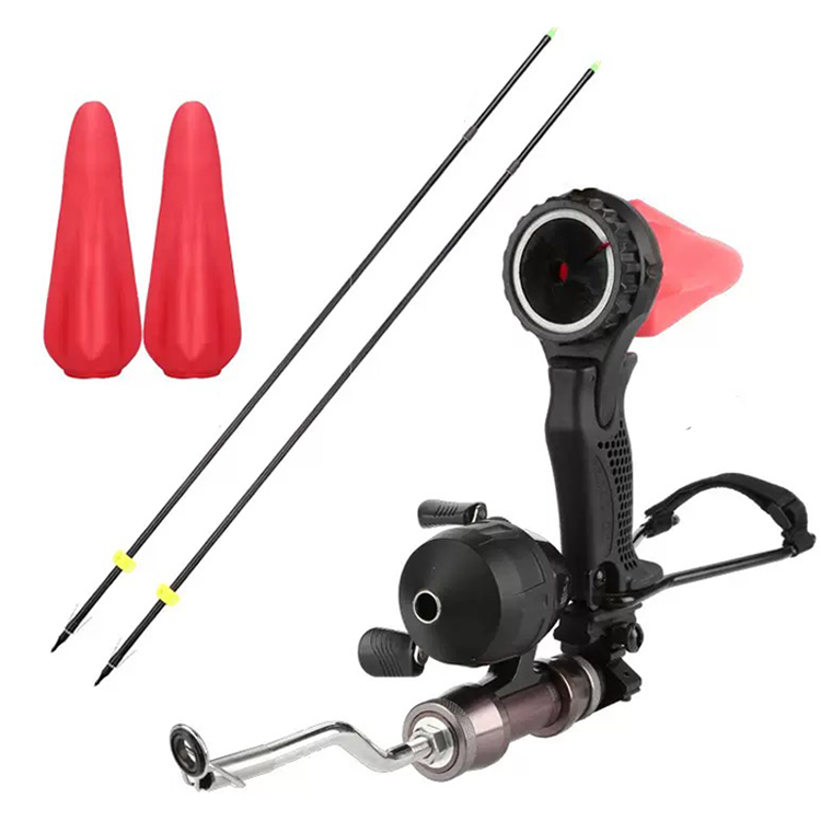 Fishing Slingshot – Adults with Pocket Edition with Wrist Rest Reel & Arrows Kit