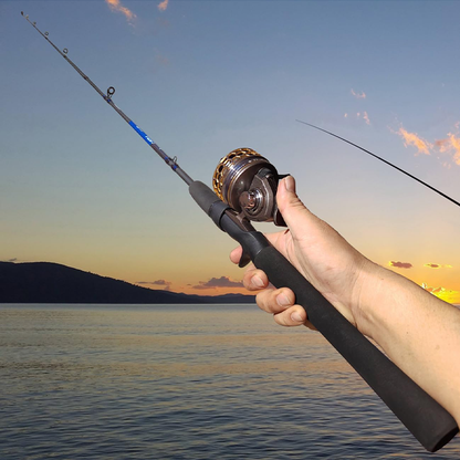 Fishing Slingshot – Reel with High Performance Aluminum Alloy Reel 3.9:1 Gear Ratio