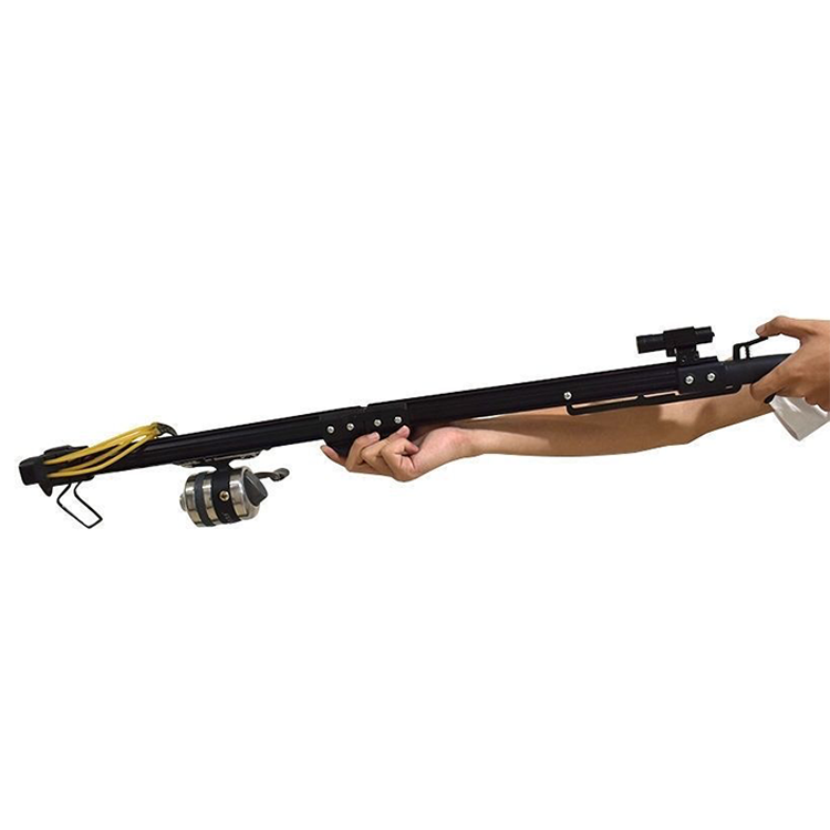 Fishing Slingshot – Tactical with Collapsible Line Gun with Laser Sight & Reel