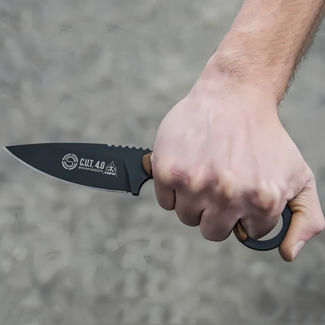Fixed Blade Knife – AshRidge 1095 High Carbon with EDC Tactical