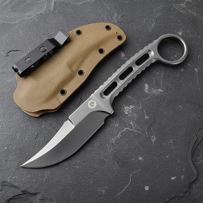 Fixed Blade Knife – Assassin AUS-10 Full Tang with EDC Outdoor