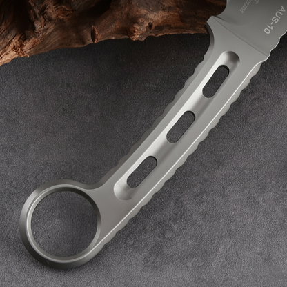 Fixed Blade Knife – Assassin AUS-10 Full Tang with EDC Outdoor