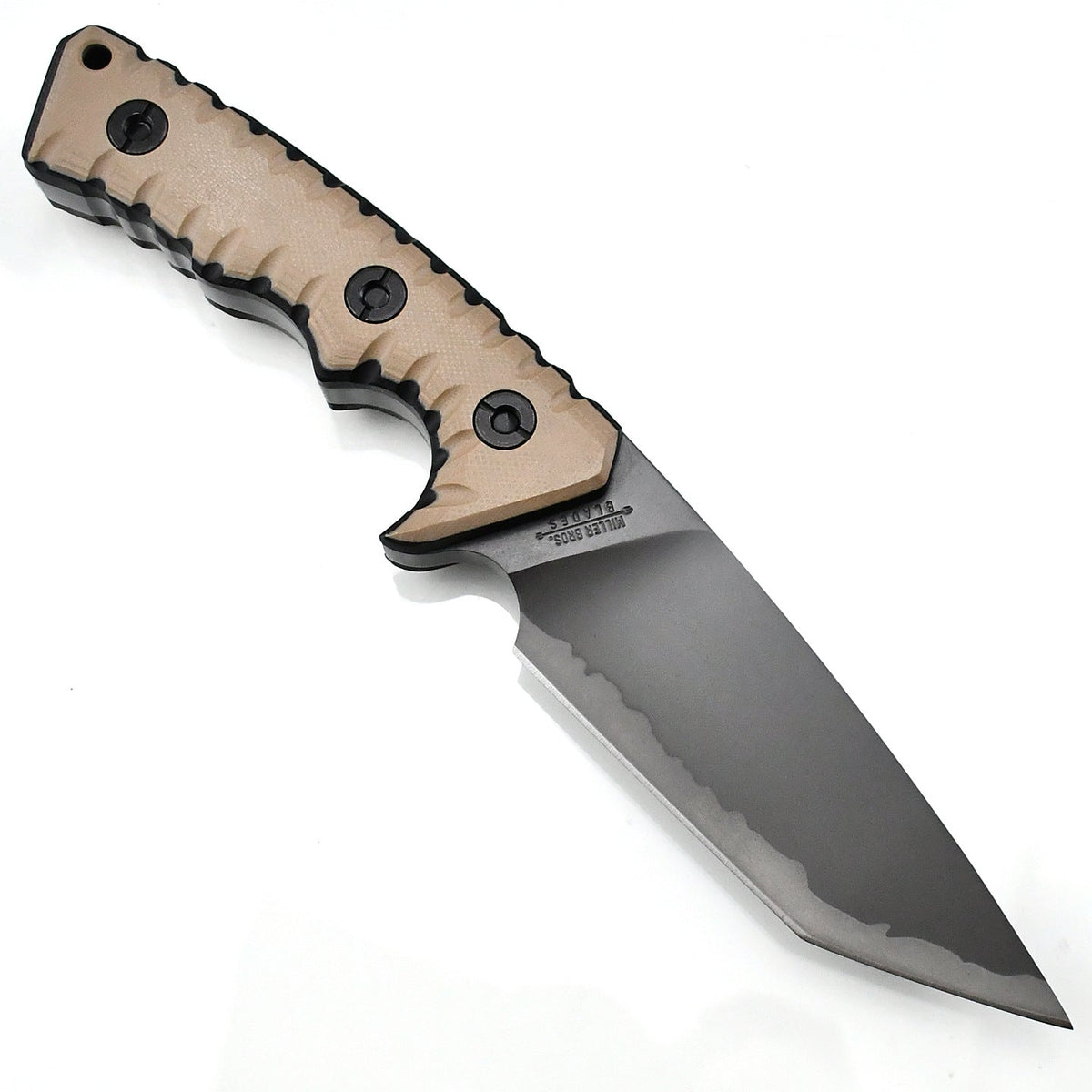 Fixed Blade Knife – Camping G10 Handle Custom Engraving Hunting Survival Tactical EDC