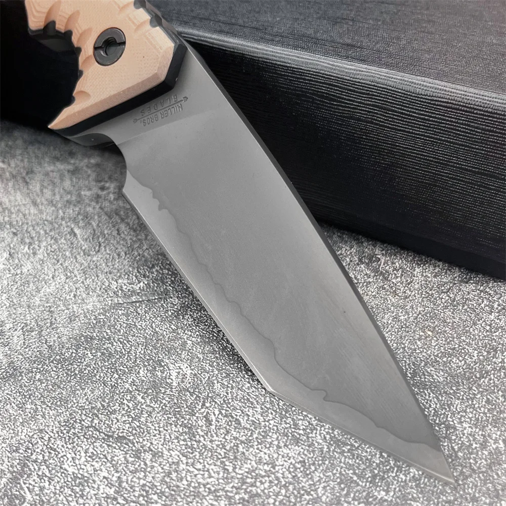 Fixed Blade Knife – Camping G10 Handle Custom Engraving Hunting Survival Tactical EDC