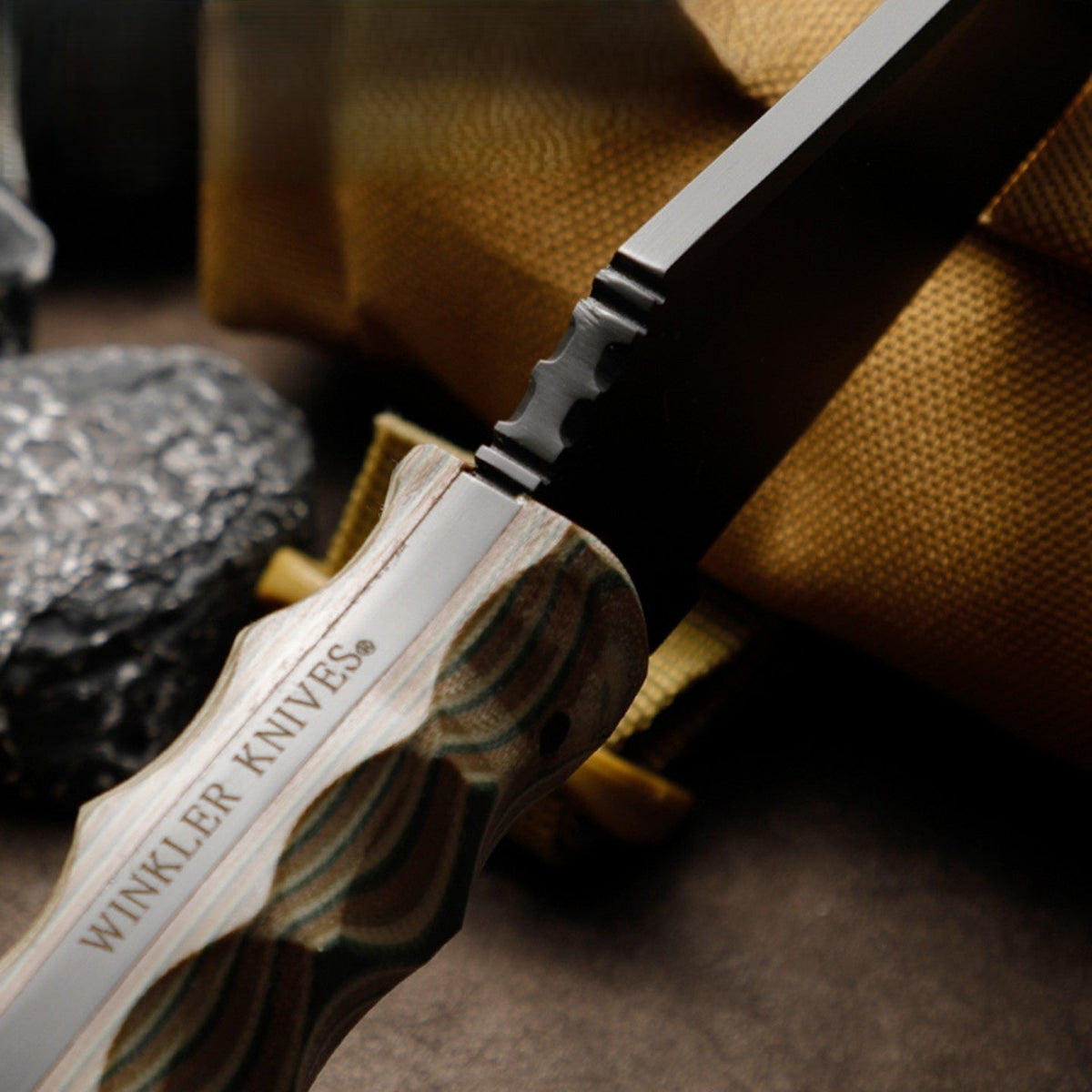 Fixed Blade Knife – IronClad 80CRV2 Tactical with Full-Tang 5mm with G10 Handle Survival