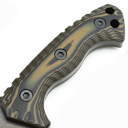 Fixed Blade Knife – M26 Straight with Wave-Pattern with G10 Handle & Kydex Sheath Tactical