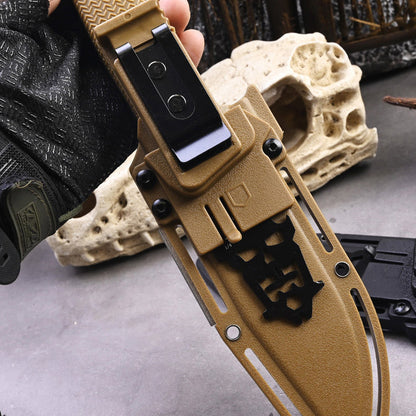 Fixed Blade Knife – Talon Tactical Survival with G10 Handle & Kydex Sheath