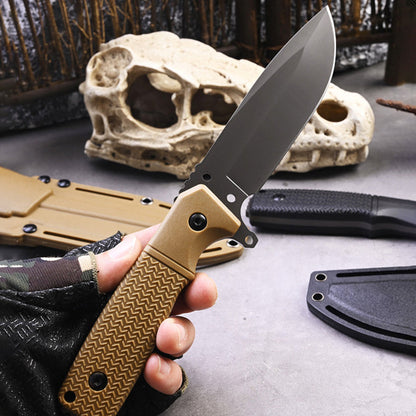 Fixed Blade Knife – Talon Tactical Survival with G10 Handle & Kydex Sheath