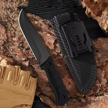 Fixed Blade Knife – Talon Tactical Survival with G10 Handle & Kydex Sheath