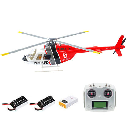 FLYWING Bell 206 V3 470 Scale 6CH GPS ACE Flight Control System Brushless RC Helicopter RTF