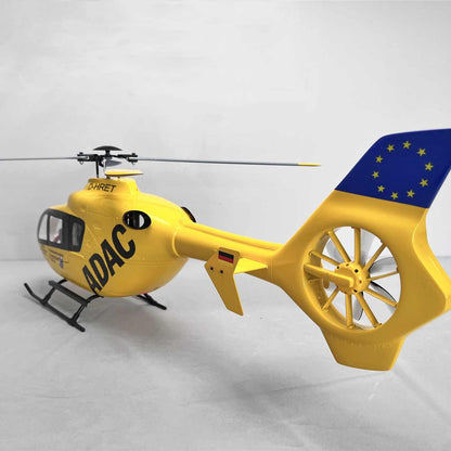 FLYWING EC135 470 Scale 6CH 4-Blade GPS H1 Flight Controller Brushless RC Helicopter PNP/RTF