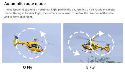 FLYWING EC135 470 Scale 6CH 4-Blade GPS H1 Flight Controller Brushless RC Helicopter PNP/RTF