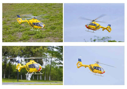 FLYWING EC135 470 Scale 6CH 4-Blade GPS H1 Flight Controller Brushless RC Helicopter PNP/RTF