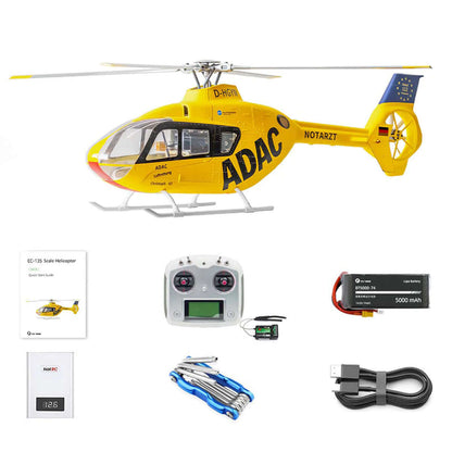 FLYWING EC135 470 Scale 6CH 4-Blade GPS H1 Flight Controller Brushless RC Helicopter PNP/RTF