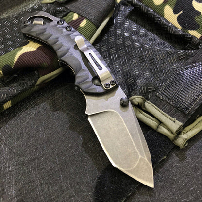 Folding Knife – Kershaw 8750 Pocket with 8Cr13MoV Tanto Blade with Dual Thumbstuds EDC