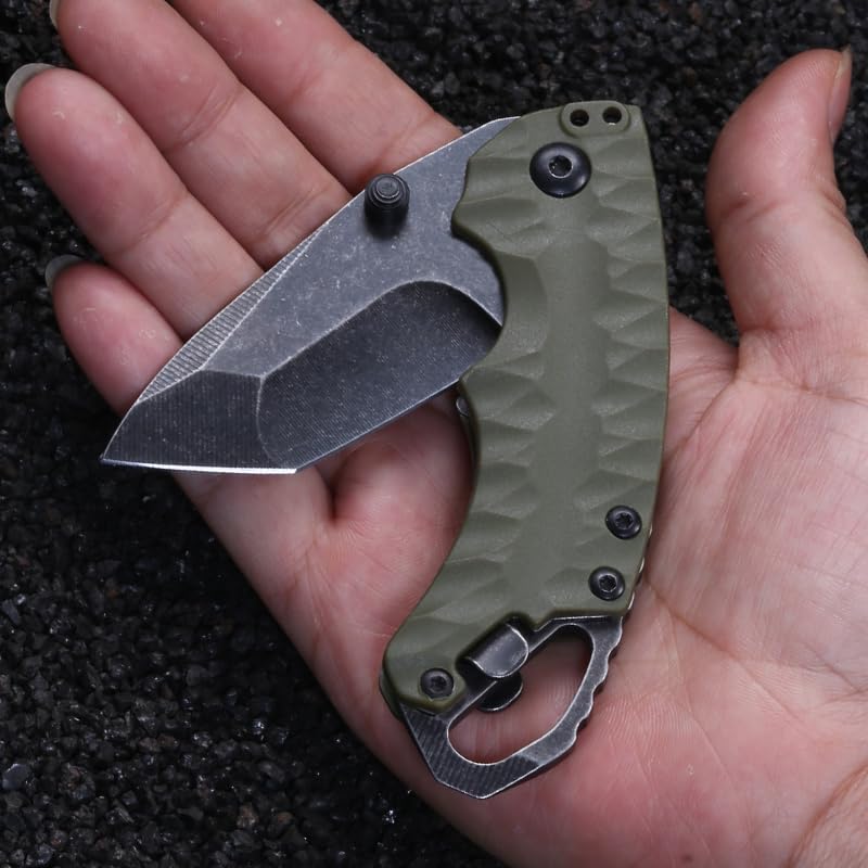Folding Knife – Kershaw 8750 Pocket with 8Cr13MoV Tanto Blade with Dual Thumbstuds EDC