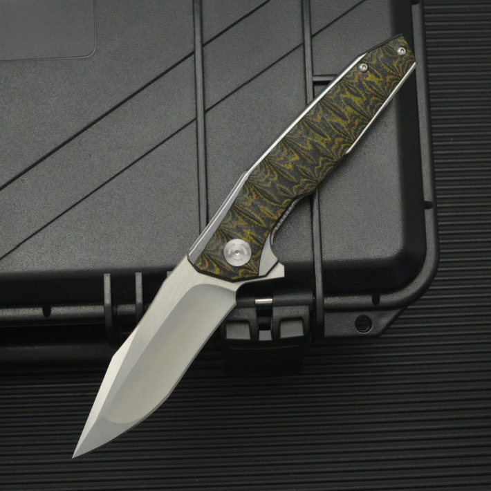 Folding Knife – Python D2 Heavy-Duty with G10 Tactical Survival Blade