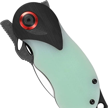Folding Knife – RabbitEdge K110 with Compact EDC with G10 Handle & Ball Bearing