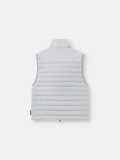 Stone Island Seamless Tunnel Nylon Down-TC Vest in Ash Grey