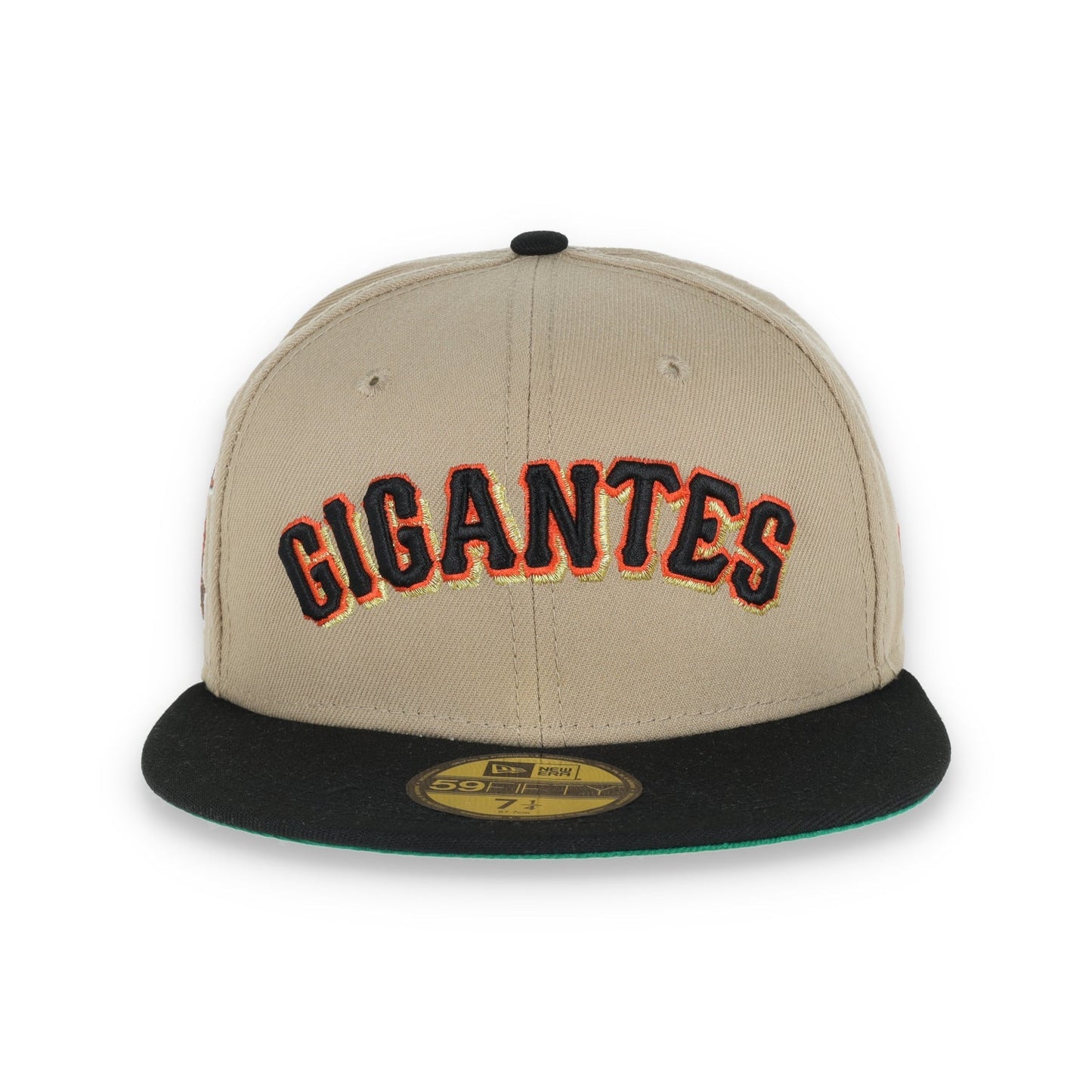 New Era San Francisco Giants "Gigantes" 1958-2008 50th Anniversary Side Patch 59FIFTY Fitted - Khak