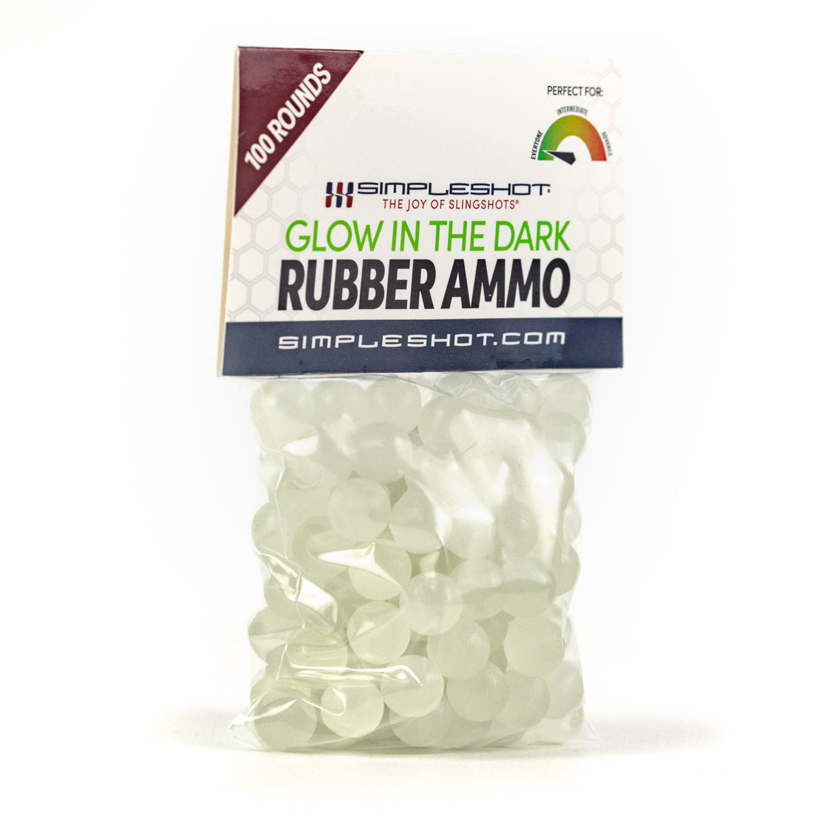 Glow Rubber Training Ammo
