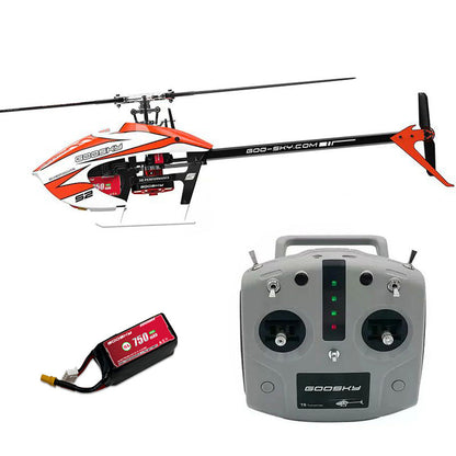 GOOSKY S2 Max RC Helicopter 6CH 3D Flybarless Dual Brushless Motor Direct-Drive BNF/RTF Helicopter