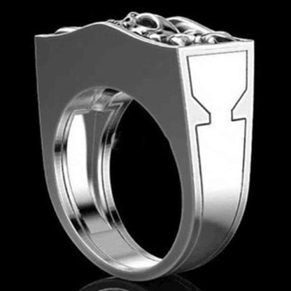 Gothic Skull Ring – Hidden Compartment Secret Punk Statement
