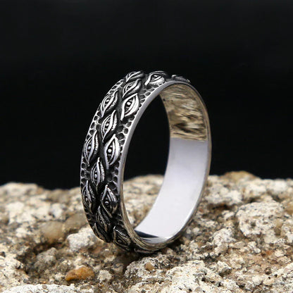Gothic Statement Ring – Mystic All Seeing Eye Punk Vintage for Alternative Styling