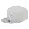 New Era  Atlanta Braves TWO TONE COLOR PACK 9FIFTY SNAPBACK- Khaki/Grey