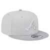 New Era  Atlanta Braves TWO TONE COLOR PACK 9FIFTY SNAPBACK- Khaki/Grey