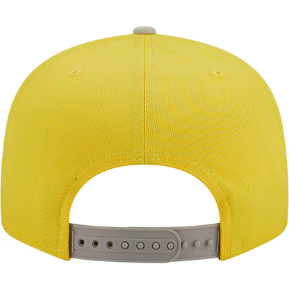 New Era Los Angeles Dodgers 2-Tone Color Pack 9FIFTY Snapback Hat- Yellow/Grey