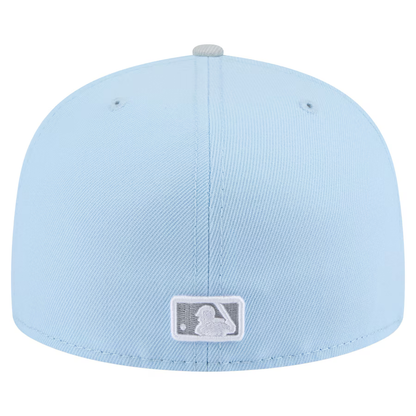 New Era Toronto Blue Jays 2-Tone Color Pack 59FIFTY Fitted Hat-Ligfht Blue/Gray