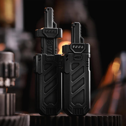 Haptic Fidget Slider – Sky Breaker Metal with Sword & Scabbard Press Mechanism