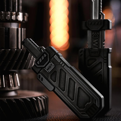Haptic Fidget Slider – Sky Breaker Metal with Sword & Scabbard Press Mechanism