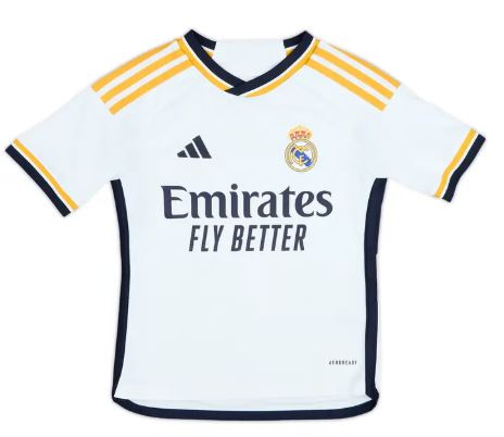 REAL MADRID VINI YOUTH HOME JERSEY 23/24