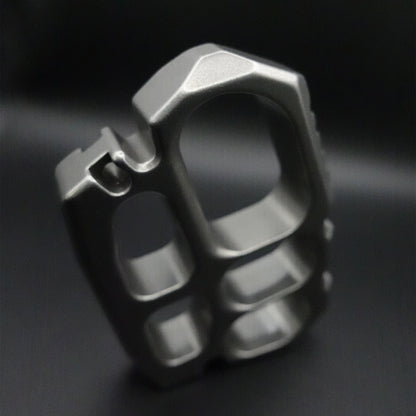 Brass Knuckles Stainless Steel Heavy Duty Full Grip 4 Finger EDC Self-Defense Knuckle Duster