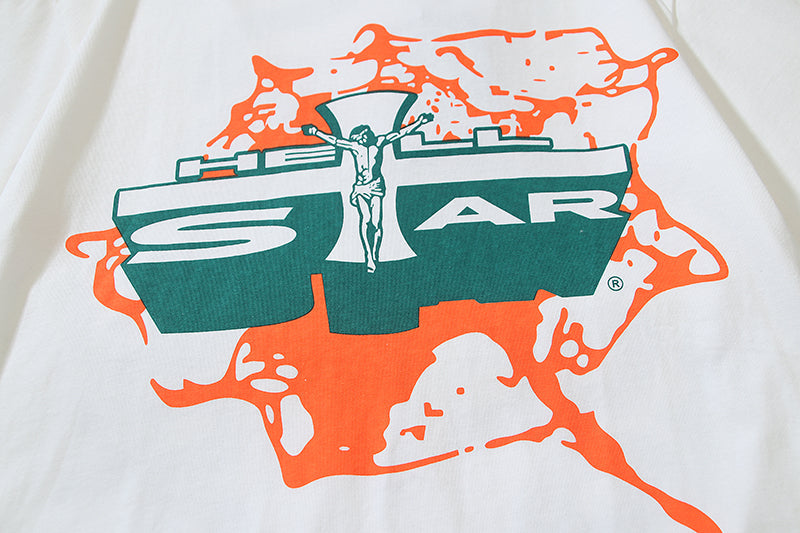 Hellstar Jesus Graphic Print