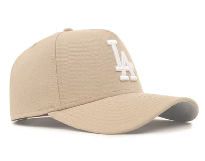 New Era Los Angeles Dodgers 9Forty A-Frame Womens Hat - Beige