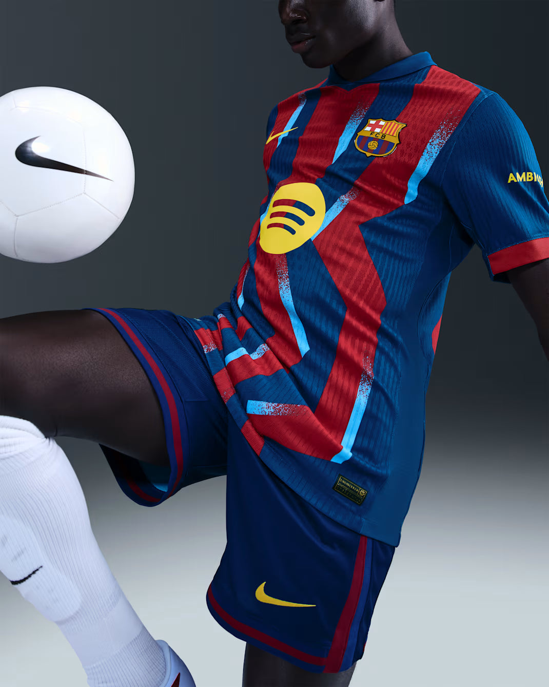 Nike Men's FC Barcelona Authentic Dri-Fit Stadium 4th Jersey 25/26