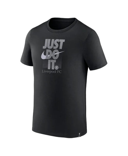 Nike Liverpool FC Just Do It T-Shirt-Black