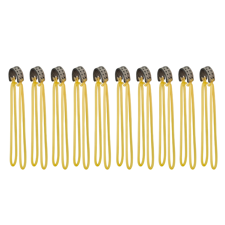 Hunting Slingshot – Adults with 10-Pack Round Tube Bands with Leather Pocket