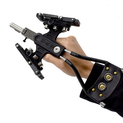Hunting Slingshot – Professional with Stainless Steel Wrist Rest with Laser Sight