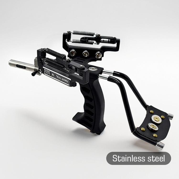 Hunting Slingshot – Professional with Stainless Steel Wrist Rest with Laser Sight