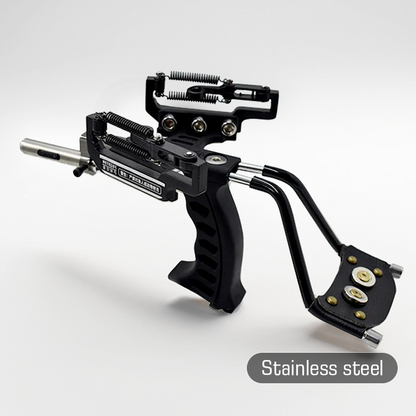 Hunting Slingshot – Professional with Stainless Steel Wrist Rest with Laser Sight