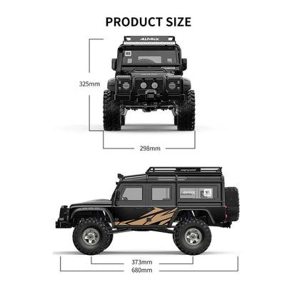 MJX Hyper Go H8H+ V2 RC Car Upgrade 1/8 2.4G Professional Crawler Off Road Vehicle With Front Rear Diff Lock