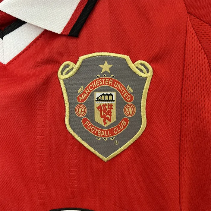 Retro Kids Manchester United Home Jersey 99/00