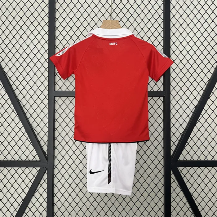 Retro Kids Manchester United Home Jersey 10/11