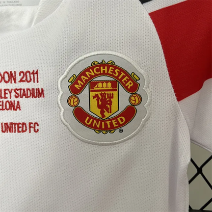 Retro Kids Manchester United Away Jersey 10/11